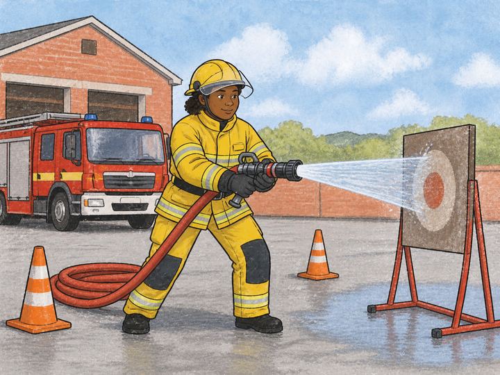 Feuerwehrfrau